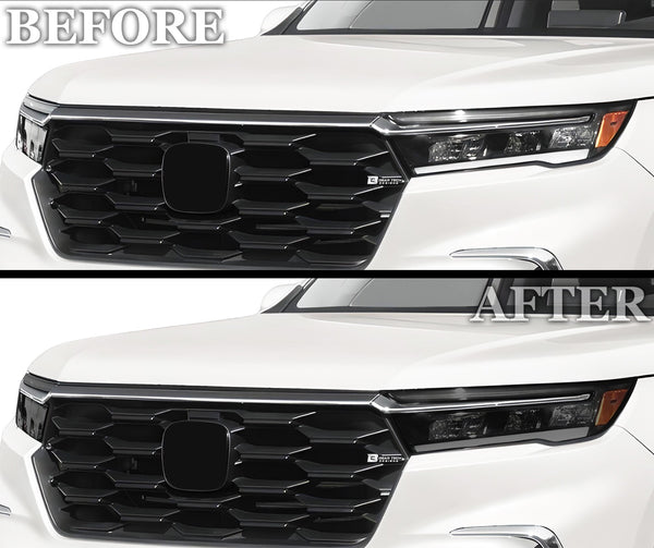Full Headlight Taillight Precut Smoked PPF Tint Kit Film Overlay Fits Honda Pilot 2023 - 2025 - Bogar Tech Designs