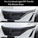 Full Headlight Taillight Precut Smoked PPF Tint Kit Film Overlay Fits Nissan Ariya 2023 - 2025 - Bogar Tech Designs