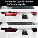 Full Headlight Taillight Precut Smoked PPF Tint Kit Film Overlay Fits Toyota Sequoia 2023 - 2025 - Bogar Tech Designs