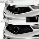 Acura RDX 2019-2026 Blackout Chrome Delete Kit - Precut Gloss Black Vinyl Overlays