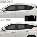 Acura RDX 2019-2026 Blackout Chrome Delete Kit - Precut Gloss Black Vinyl Overlays