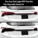 Full Headlight Taillight Precut Smoked PPF Tint Kit Film Overlay Fits Hyundai Santa Fe 2021 - 2023 - Bogar Tech Designs