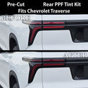 Fits Chevrolet Traverse 2024-2026 Full Headlight Taillight Precut Smoked PPF Tint Kit Film Overlay