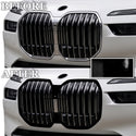 BMW 7 Series 2023-2026 Blackout Chrome Delete Kit – Precut Gloss Black Vinyl Overlays