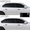BMW 7 Series 2023-2026 Blackout Chrome Delete Kit – Precut Gloss Black Vinyl Overlays