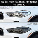 Fits BMW X2 2018-2023 Full Headlight Taillight Precut Smoked PPF Tint Kit Film Overlay