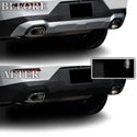 BMW X4 2019-2025 Blackout Chrome Delete Kit – Precut Gloss Black Vinyl Overlays