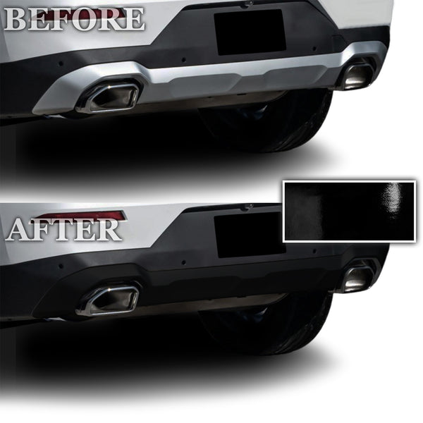 BMW X4 2019-2025 Blackout Chrome Delete Kit – Precut Gloss Black Vinyl Overlays