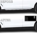 BMW X4 2019-2025 Blackout Chrome Delete Kit – Precut Gloss Black Vinyl Overlays