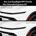 Fits Chevrolet Equinox EV 2024 - 2025 Full Headlight Taillight Precut Smoked PPF Tint Kit Film Overlay - Bogar Tech Designs