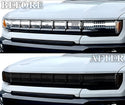 Fits GMC Hummer EV 2023-2025 Full Headlight Taillight Precut Smoked PPF Tint Kit Film Overlay