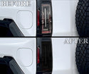 Fits GMC Hummer EV 2023-2025 Full Headlight Taillight Precut Smoked PPF Tint Kit Film Overlay
