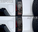 Fits GMC Hummer EV 2023-2025 Full Headlight Taillight Precut Smoked PPF Tint Kit Film Overlay
