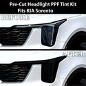 Fits KIA Sorento 2024 - 2025 Full Headlight Taillight Precut Smoked PPF Tint Kit Film Overlay - Bogar Tech Designs