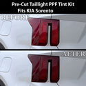 Fits KIA Sorento 2024 - 2025 Full Headlight Taillight Precut Smoked PPF Tint Kit Film Overlay - Bogar Tech Designs