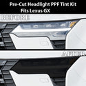 Fits Lexus GX 2024 - 2025 Full Headlight Taillight Precut Smoked PPF Tint Kit Film Overlay - Bogar Tech Designs