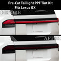 Fits Lexus GX 2024 - 2025 Full Headlight Taillight Precut Smoked PPF Tint Kit Film Overlay - Bogar Tech Designs
