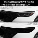 Fits Mercedes - Benz EQE SUV 2023 - 2025 Full Headlight Taillight Precut Smoked PPF Tint Kit Film Overlay - Bogar Tech Designs