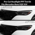 Fits Mercedes - Benz EQE SUV 2023 - 2025 Full Headlight Taillight Precut Smoked PPF Tint Kit Film Overlay - Bogar Tech Designs