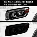 Fits Mercedes - Benz GLB 2020 - 2025 Full Headlight Taillight Precut Smoked PPF Tint Kit Film Overlay - Bogar Tech Designs