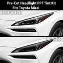 Fits Toyota Mirai 2021 - 2025 Full Headlight Taillight Precut Smoked PPF Tint Kit Film Overlay - Bogar Tech Designs