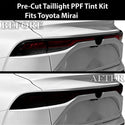 Fits Toyota Mirai 2021 - 2025 Full Headlight Taillight Precut Smoked PPF Tint Kit Film Overlay - Bogar Tech Designs
