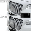 Vinyl Chrome Delete Sides Front Rear Bumper Trim Blackout Decal Stickers Overlay Film Fits Chrysler 300 2015 - 2023 - Bogar Tech Designs