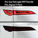Full Headlight Taillight Precut Smoked PPF Tint Kit Film Overlay Fits Jaguar F - Pace 2017 - 2020 - Bogar Tech Designs