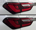Full Headlight Taillight Precut Smoked PPF Tint Kit Film Overlay Fits Infiniti QX80 2018 - 2024 - Bogar Tech Designs