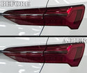 Full Headlight Taillight Precut Smoked PPF Tint Kit Film Overlay Fits Audi A6 S6 2019 - 2025 - Bogar Tech Designs