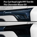 Fits Chevrolet Blazer EV 2024 - 2025 Full Headlight Taillight Precut Smoked PPF Tint Kit Film Overlay - Bogar Tech Designs