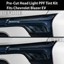 Fits Chevrolet Blazer EV 2024 - 2025 Full Headlight Taillight Precut Smoked PPF Tint Kit Film Overlay - Bogar Tech Designs