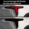 Fits Chevrolet Blazer EV 2024 - 2025 Full Headlight Taillight Precut Smoked PPF Tint Kit Film Overlay - Bogar Tech Designs