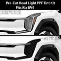Fits Kia Ev9 2024 - 2025 Full Headlight Taillight Precut Smoked PPF Tint Kit Film Overlay - Bogar Tech Designs
