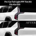 Fits Kia Ev9 2024 - 2025 Full Headlight Taillight Precut Smoked PPF Tint Kit Film Overlay - Bogar Tech Designs
