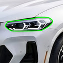 BMW X4 2022–2025 Dark Smoke Headlight & Taillight Tint Kit – Precut Vinyl Lens Overlays