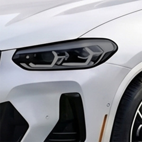 BMW X4 2022–2025 Dark Smoke Headlight & Taillight Tint Kit – Precut Vinyl Lens Overlays