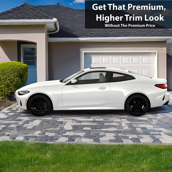 Vinyl Chrome Delete Blackout Decal Stickers Overlay Film Fits BMW 4 Series Convertible 2021 - 2025 - Bogar Tech Designs