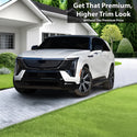 Fits Cadillac Escalade IQ 2025-2026 Vinyl Chrome Delete Grille Blackout Decal Stickers Overlay Film