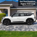 Vinyl Chrome Delete Blackout Decal Stickers Overlay Film Fits Kia EV9 2024-2025