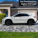 Vinyl Chrome Delete Grille Side Window Wheel Blackout Decal Stickers Overlay Film Fits Infiniti QX55 2022 - 2025 - Bogar Tech Designs