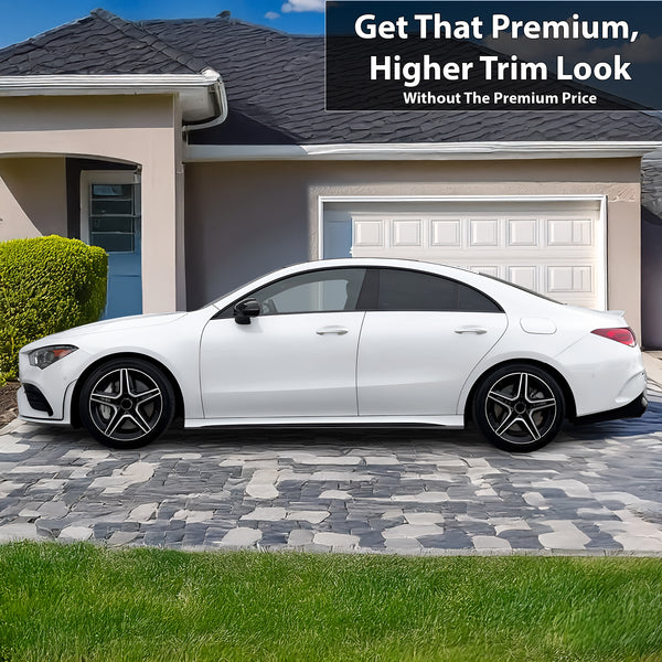 Vinyl Chrome Delete Blackout Decal Stickers Overlay Film Fits Mercedes Benz CLA 200 250 2020 - 2025 - Bogar Tech Designs