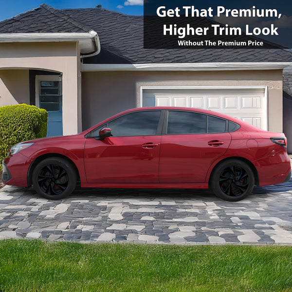 Fits Subaru Legacy 2020-2025 Vinyl Chrome Delete Grille Blackout Decal Stickers Overlay Film