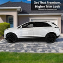 Vinyl Chrome Delete Grille Side Window Rear Blackout Decal Stickers Overlay Film Fits Cadillac XT5 2017 - 2025 - Bogar Tech Designs