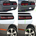 Tail Light Sidemarkers Reflector Precut Smoke Tint Film Kit Fits Dodge Challenger 2015 - 2024 - Bogar Tech Designs