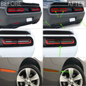 Tail Light Sidemarkers Reflector Precut Smoke Tint Film Kit Fits Dodge Challenger 2015 - 2024 - Bogar Tech Designs