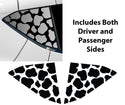 Animal Leopard Cheetah Cow Window Vinyl Decal Stickers Fits Chevy Corvette 2020-2026