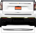 Vinyl Chrome Delete Trim Blackout Decal Stickers Overlay Film Fits Chevrolet Tahoe & Suburban 2021 2022 2023 2024 2025 - Bogar Tech Designs