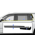 Vinyl Chrome Delete Trim Blackout Decal Stickers Overlay Film Fits Chevrolet Tahoe & Suburban 2021 2022 2023 2024 2025 - Bogar Tech Designs