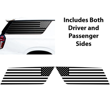 USA Hang Loose Decal – 6"x4" American Flag Shaka Sticker For Car, Laptop, Cooler